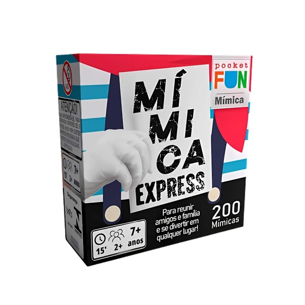 Mímica Express: 200 Cartas de Diversão!