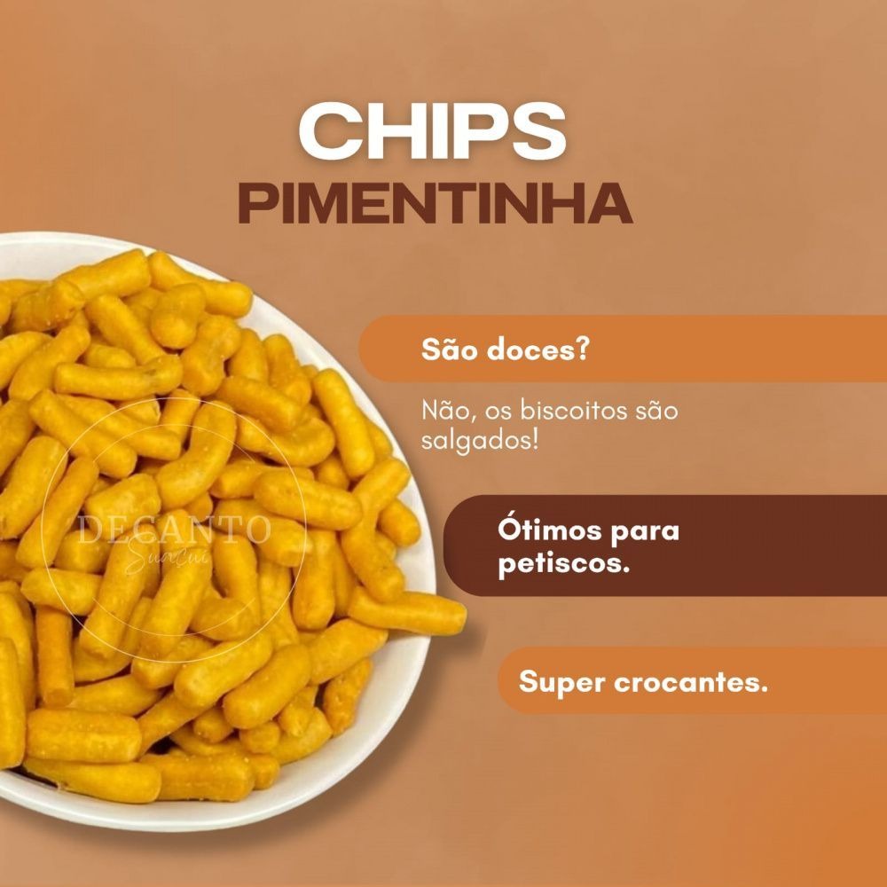 Chips Pimentinha à Granel: Crocância e Sabor Mineiro