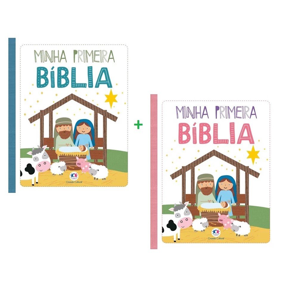 Minha Primeira Bíblia: Kit Azul e Rosa