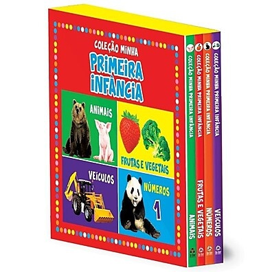 Minha Primeira Infância: Box com 4 Livros