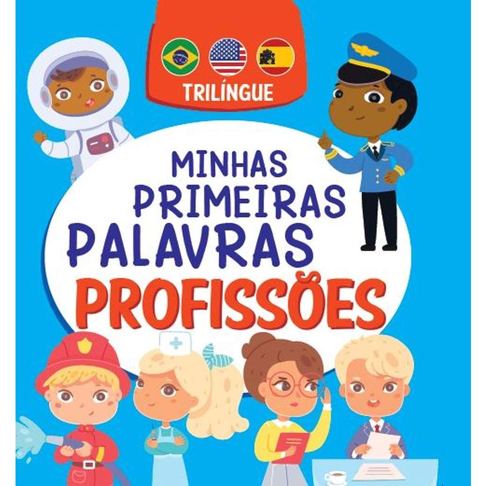 Minhas Primeiras Palavras - Profissões | Aprenda 3 Idiomas