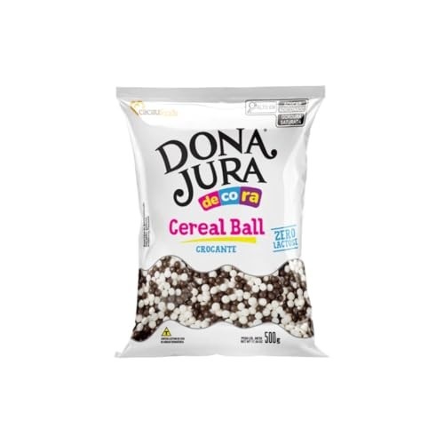 MINI CEREAL CROC BRANCO PRETO 500GRS