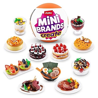 Mini Brands Candide Create Masterchef Série 1 – Crie Pratos em Miniatura