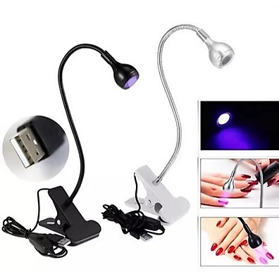 Mini Cabine LED UV para Unhas - Secagem Rápida e Portátil