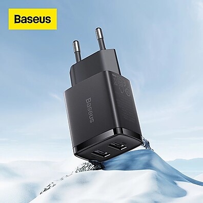 Mini Carregador Baseus 10.5W: Power Compacto!