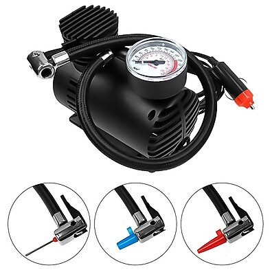 Mini Compressor de Ar 12V: Encha Pneus Já!