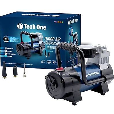Mini Compressor de Ar 12V: Pneus Sempre Prontos!