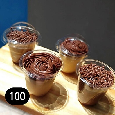 Mini Copo Bolha 25ml FLIP – Ideal para Doces e Sobremesas