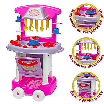 Mini Cozinha Infantil Cotiplas: Diversão Garantida!