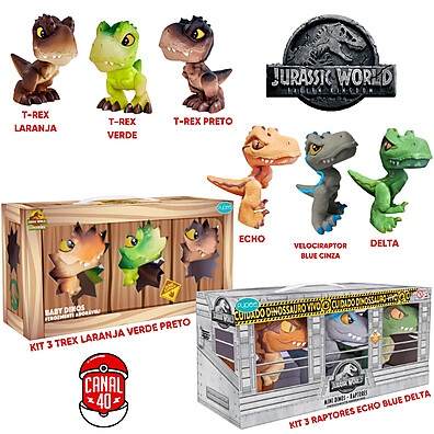 Mini Dino Articulado Jurassic World: Brinquedo Feroz e Adorável para Crianças