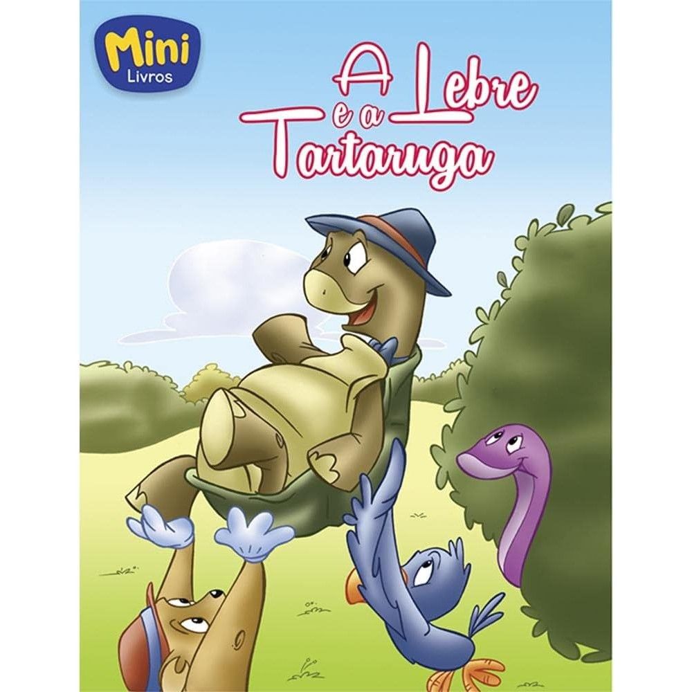 Mini Fábulas: A Lebre e a Tartaruga 📖