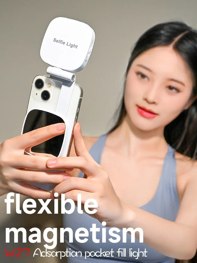 Mini LED Anlaike: Iluminação Portátil para Selfies