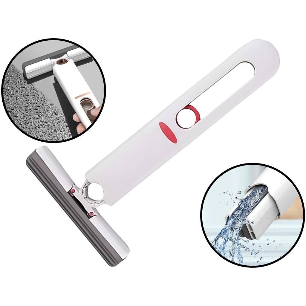 Mini Mop Clink: Limpeza Rápida e Sem Esforço!