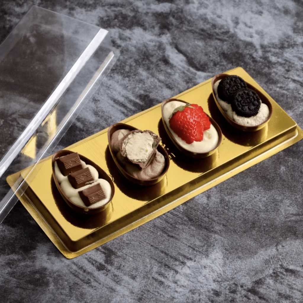 Mini Ovos BWB: Kit Degustação Dourado (10-50 Unidades)
