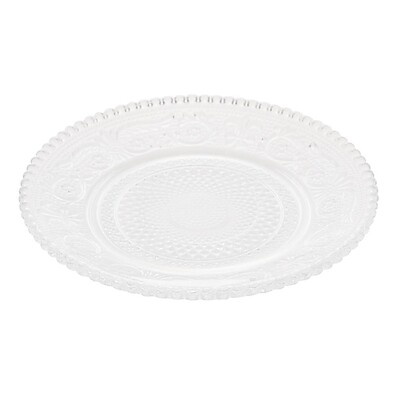 Mini Prato de Vidro Angel Lyor 14cm: Elegância à Mesa