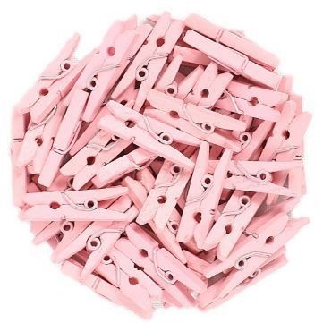 Mini Prendedores Rosa: 50 Unidades para Criar!