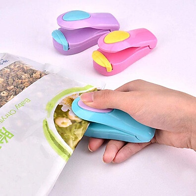 Mini Seladora Manual de Plástico – Prática e Portátil