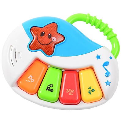 Mini Teclado Musical Estrelinha: Diversão e Desenvolvimento!