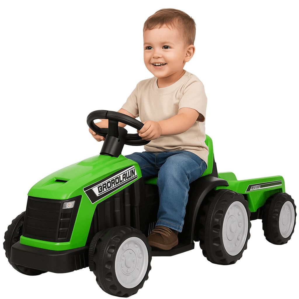Mini Trator Elétrico Infantil 6V: Aventura Garantida!