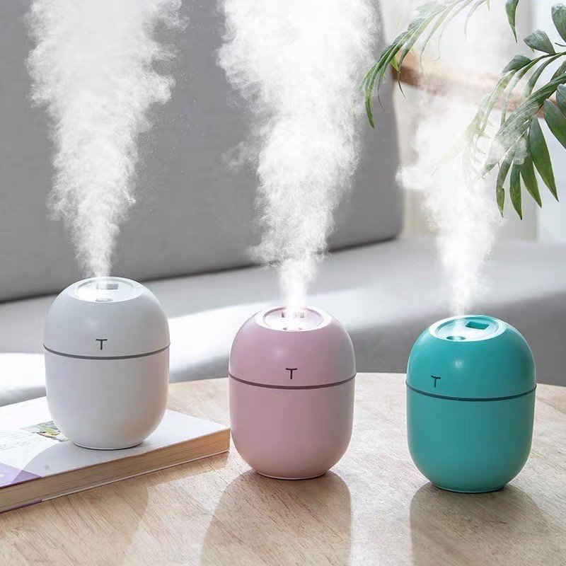 Mini Umidificador Egg: Ar Puro e Aroma 💨