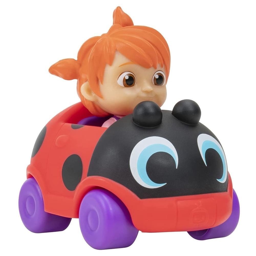 Mini Veículos Cocomelon: Aventura com Yoyo Ladybug!