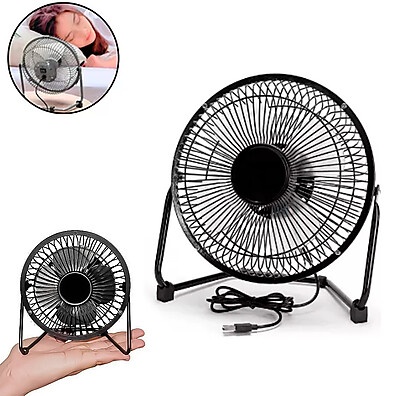 Mini Ventilador USB: Refresque-se Já!