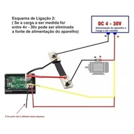 0-projetos-digital-50a-0-com-seus-monitoramento-para-100v-preciso-dc-shunt-amperimetro-voltimetro-e-a
