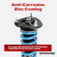 Coilover Ajustável 16 Níveis para Honda Civic 01-05, SI 02-05 e Acura Integra/RSX - imagem 4