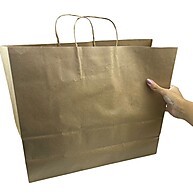 Sacolas Kraft Personalizadas 39,5 x 13,5 x 33 cm - Ref. 0138 - imagem 2