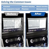 Tela LCD Touch Screen 8" Motoforti DJ080PA-01A para Chevrolet/GMC Yukon 2015-2018 - Substituição de Navegação - imagem 4