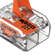 Conector Wago 2P: Emenda Segura para Cabos 0,2-4,0mm - imagem 2