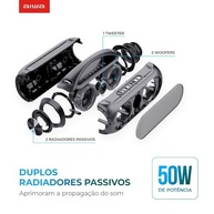 Boombox Aiwa AWS-BBS-02: Som Potente, Luzes Vibrantes e Resistência IPX5 | Bluetooth TWS - imagem 3