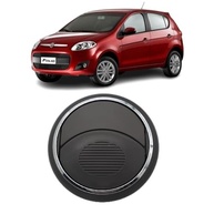 Difusor de Ar Cinza com Aro Cromado para Fiat Doblo (02/18) e Novo Palio (12/18) - Peça de Reposição Premium - imagem 2