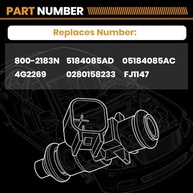 Injetores de Combustível 4 Furos 0280158233 para Dodge, Chrysler, Jeep e VW V6 3.6L (Kit 6 Peças) - imagem 4