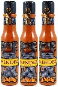 Kit Molho de Pimenta Mendez 85g 03 Hot Pepper Malagueta Mel - imagem 1