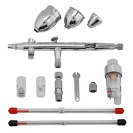 Ymiko Kit de Aerógrafo Profissional com Bicos Intercambiáveis - 0,2mm, 0,3mm, 0,5mm | Copos de 2cc, 5cc, 13cc - imagem 1