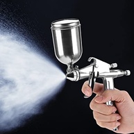 HEEPDD Mini Spray Pneumático Profissional Com Bico de 0,5 Mm para Reparo de Pintura de Carro, Atomização Simples e Fina para Reparo de Pintura de Carros, Atomização Simples e Fina para Madeira - imagem 3