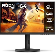 AOC, Monitor Gamer G4 27” 180Hz, 27G4/P, 0,5ms IPS, com Ajuste de Altura - imagem 1