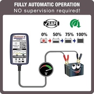 OptiMate 1 DUO: Carregador e Mantenedor Automático 0.6A para Baterias de Moto e Esportes Motorizados 12V/12.8V - imagem 4