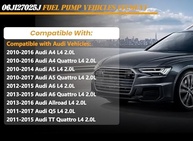 Bomba de Combustível Alta Pressão 06J127025J para Audi A4, A5, A6, Q5, TT Quattro - Performance e Confiabilidade - imagem 3