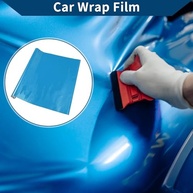 Película de Vinil Protetora para Carro - Azul 0,6m x 59,84" - Proteção Total Contra Arranhões e Sujeira - imagem 3