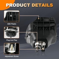 Faróis de Neblina Premium para Chevy Silverado 1500/2500/3500 e Avalanche 02-07 - imagem 5