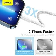 Cabo Turbo Baseus para iPhone Usb-c para Lightning 20w 1 Metro - imagem 3