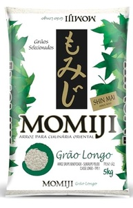 Momiji Arroz Grão Longo Tipo 1, Branco, 5 kg - imagem 2