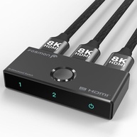 Fosmon HDMI 8K Bi-Direcional: Conecte 1 ou 2 Fontes com Qualidade Impecável - imagem 2