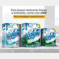 Detergente 2 em 1 Secante Abrilhantador Brisa de Limão Lava Louças 500g Unik - Potência e Fragrância Refrescante - imagem 4
