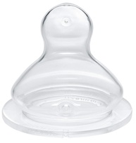 Bico de Silicone BL Tam.2 Furo P - 1 Un. | Anti-cólica e Sem BPA - imagem 1