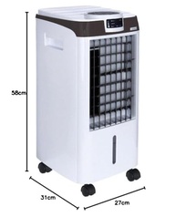 Climatizador de Ar Digital Praxis CP04-D 65W Branco com Controle Remoto - 4 em 1 com Autonomia de 12h - imagem 3