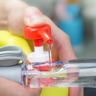 Escova Dispenser 2 em 1 com Esponja e Detergente Integrado - Limpeza Inteligente para Cozinha - imagem 5