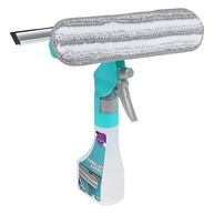 Mop Limpa Vidros Spray 3 em 1 – Pulverizador, Esfregão e Rodo para Limpeza Fácil e Eficiente - imagem 1